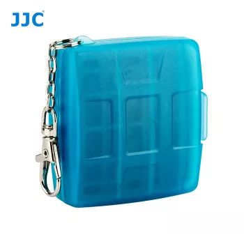 JJC Θήκη αποθήκευσης καρτών μνήμης για 4 κάρτες SD / SDHC / SDXC - Μαύρο