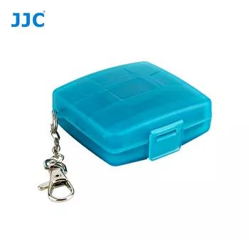 JJC Θήκη αποθήκευσης καρτών μνήμης για 4 κάρτες SD / SDHC / SDXC - Μαύρο