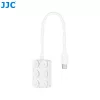 JJC PDB-UC Αναγνώστης καρτών USB-C Micro SD με 2x υποδοχές USB-C, Space Grey