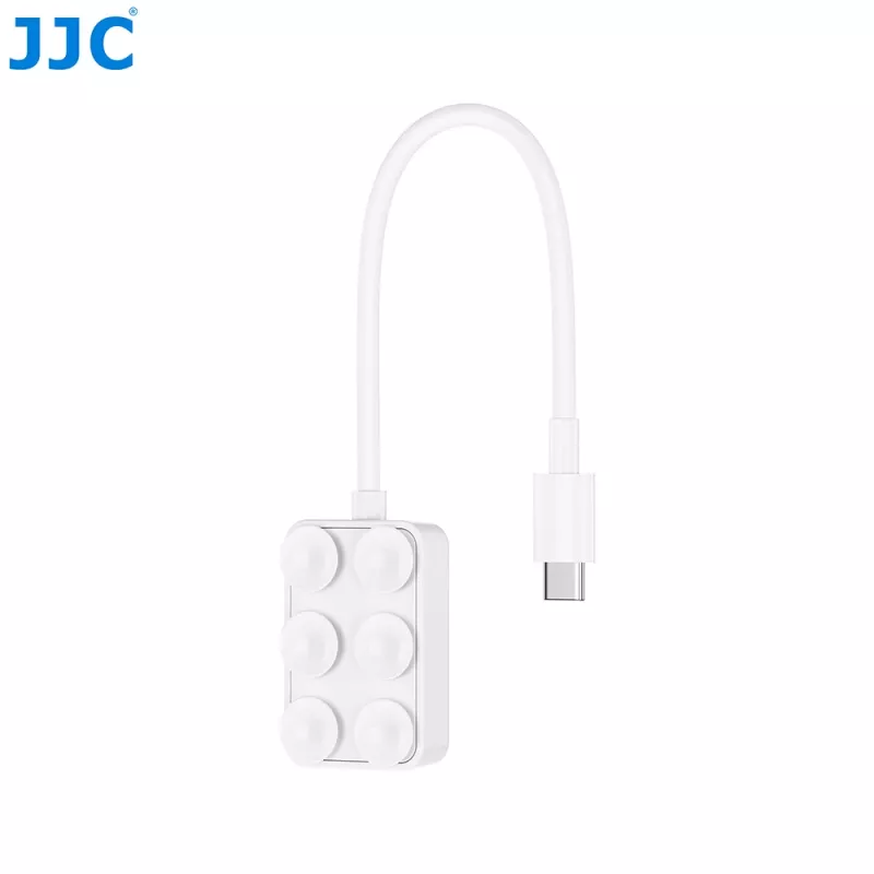 JJC PDB-UC Αναγνώστης καρτών USB-C Micro SD με 2x υποδοχές USB-C, Space Grey