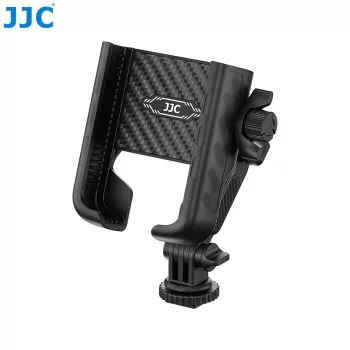 JJC PM-CS1 Βάση προσαρμογέα με σπείρωμα 1/4 inch για τηλέφωνο, smartphone, GoPro, τυπικό ISO Hot-Shoe, μαύρο