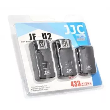 JJC JF-U2 Kit ασύρματου πομπού φλας με 2 δέκτες