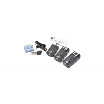 JJC JF-U2 Kit ασύρματου πομπού φλας με 2 δέκτες