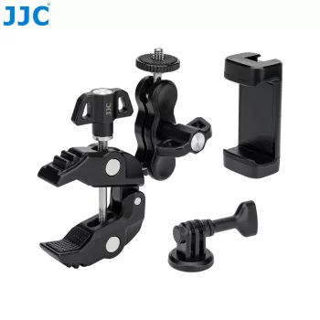 JJC σετ στήριξης Magic Arm με σφιγκτήρα, βάση κινητού και αντάπτορα GoPro - MFC-K1