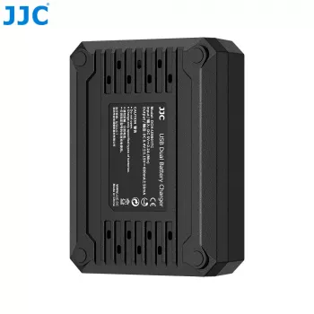 JJC διπλός φορτιστής USB για μπαταρίες Olympus BLS-1 BLS-5 BLS-50