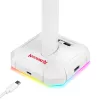 Redragon Scepter PRO HA300-W Βάση Gaming Headset με φωτισμό RGB, Λευκό