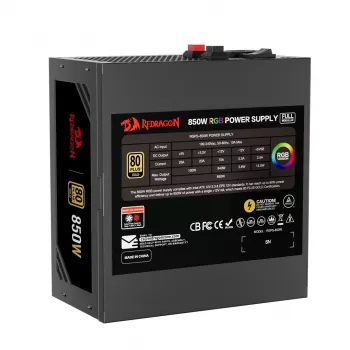 Redragon GC-PS007-1-V2 850W 80 PLUS Bronze ATX Μη-Modular Τροφοδοτικό