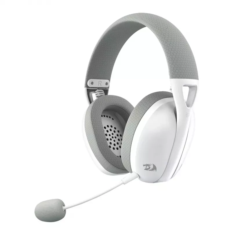 Redragon H848 IRE Pro Λευκό/Γκρι Tri-Mode ασύρματο Gaming Headset