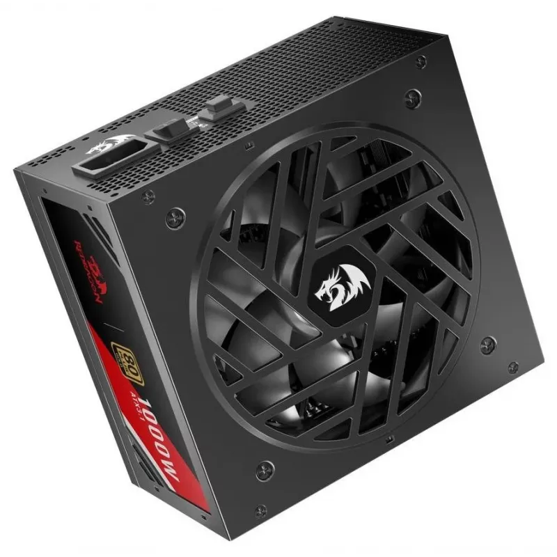Redragon Master GC-MS03 1000W Τροφοδοτικό, 80 PLUS Standard, ATX, μη-modular, ανεμιστήρας 120mm, Μαύρο
