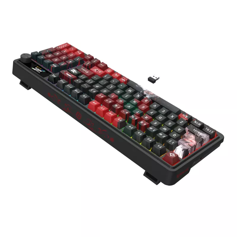 Redragon ARTEMIS PRO K719AK-RGB-PRO 75% Tri-Mode μηχανικό gaming πληκτρολόγιο