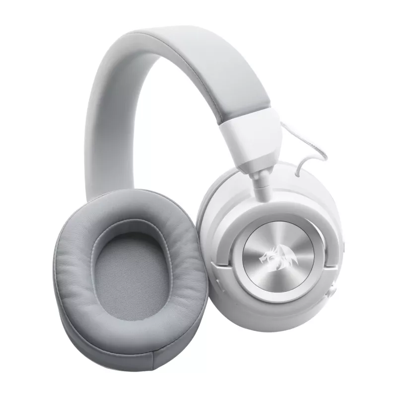 Redragon Spectra Pro H889WG ασύρματο over-ear gaming headset, εικονικός ήχος 7.1, λευκό