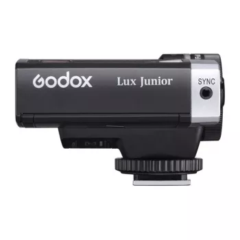 Godox Lux Junior Retro Φλας Κάμερας Μαύρο