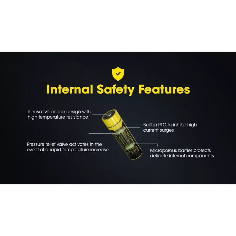 Nitecore NL1410 14500 1000mAh Μπαταρία Li-Ion