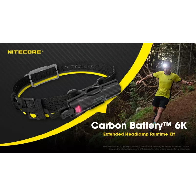 Nitecore Carbon Battery 6K Kit Power Bank 6000 mAh