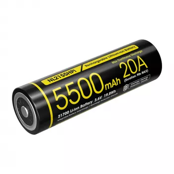 Nitecore 21700 Μπαταρία Li-ion 5500mAh 20A 3,6V Button Top