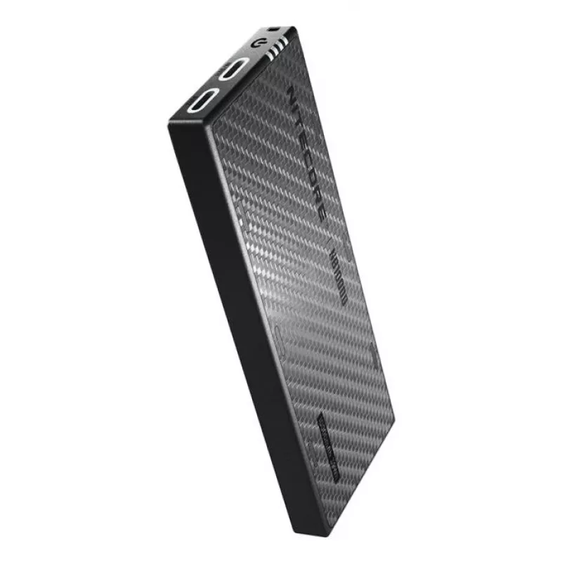 Nitecore NB10000 Carbon Gen4 Power Bank 10000mAh 38.5Wh Μαύρο