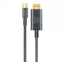 AWEI καλώδιο προσαρμογέα USB-C σε HDMI 4K 30Hz 2m μαύρο