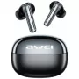 AWEI T92 ANC Pro True Wireless ακουστικά με θήκη φόρτισης, μαύρο