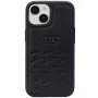 Audi GT Σκληρή θήκη από τεχνητό δέρμα για iPhone 15 Plus / 14 Plus 6,7 inch - μαύρο