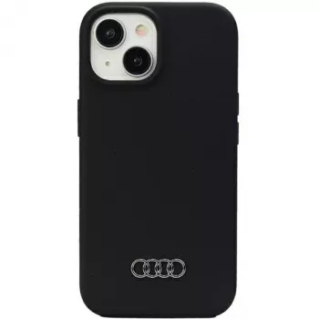Audi Θήκη σιλικόνης για iPhone 15 Plus / 14 Plus 6,7 inch μαύρη σκληρή θήκη AU-LSRIP15M-Q3/D1-BK