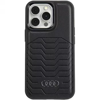 Audi θήκη από συνθετικό δέρμα MagSafe για iPhone 13 Pro / 13 6,1 ίντσες μαύρο