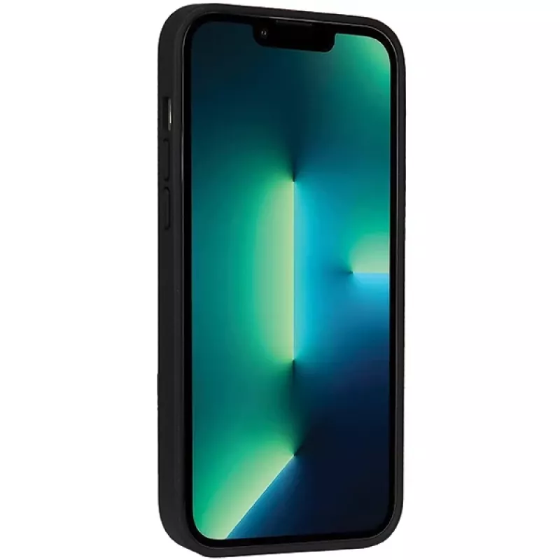 Audi θήκη από συνθετικό δέρμα MagSafe για iPhone 13 Pro Max 6,7 μαύρο