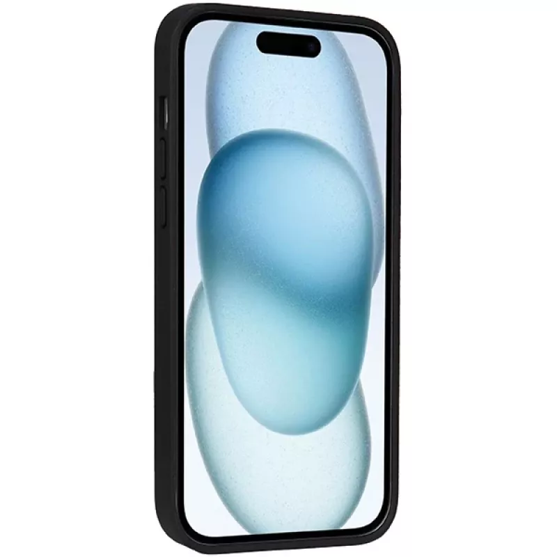 Audi Σκληρή θήκη MagSafe από τεχνητό δέρμα για iPhone 15 Plus / 14 Plus 6,7 inch - μαύρο
