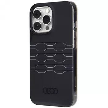 Audi θήκη IML MagSafe για iPhone 13 Pro / 13 6.1 μαύρη σκληρή θήκη