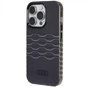 AUDI θήκη IML MagSafe για iPhone 14 Pro 6.1 μαύρη σκληρή θήκη AU-IMLMIP14P-A6/D3-BK