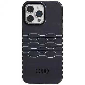 Audi IML MagSafe θήκη για iPhone 14 Pro Max 6,7 inch μαύρο σκληρή θήκη AU-IMLMIP14PM-A6/D3-BK