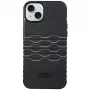 Audi θήκη IML MagSafe για iPhone 15 Plus / 14 Plus 6.7 μαύρη σκληρή θήκη