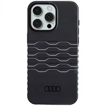 Audi IML MagSafe θήκη για iPhone 15 Pro Max 6,7 inch μαύρο σκληρή θήκη