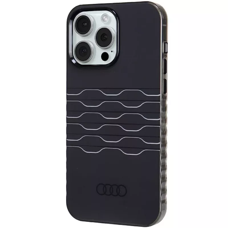Audi IML MagSafe θήκη για iPhone 15 Pro Max 6,7 inch μαύρο σκληρή θήκη