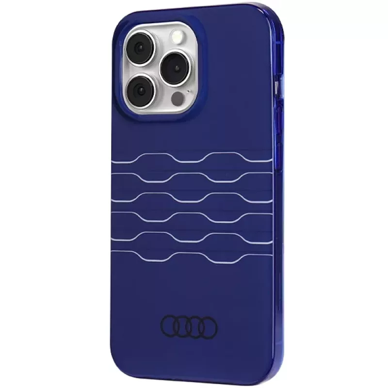 Audi IML MagSafe θήκη για iPhone 13 Pro Max 6,7 inch Navy Blue σκληρή θήκη