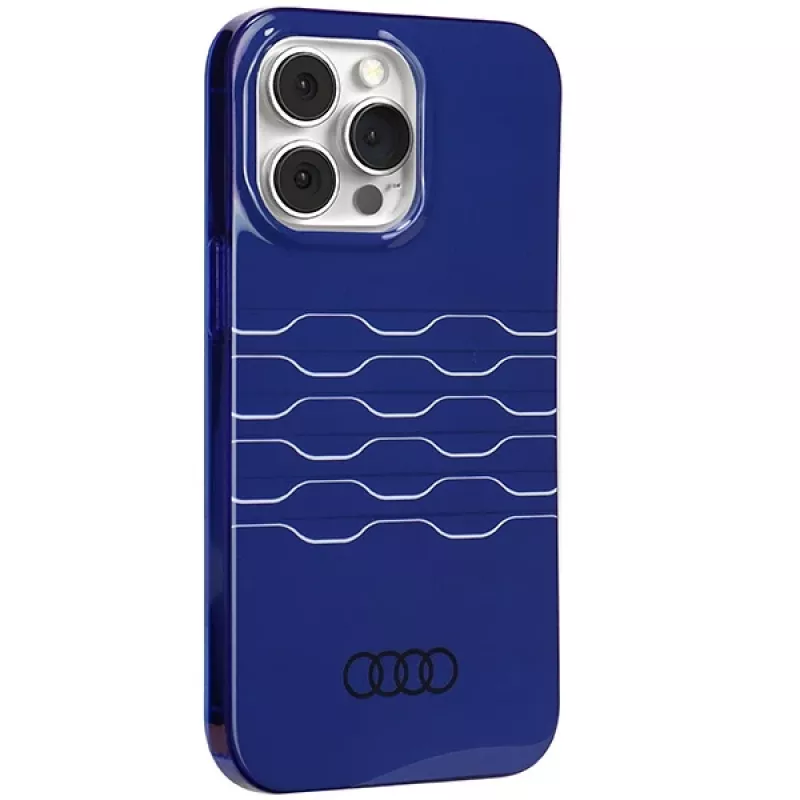 Audi IML MagSafe θήκη για iPhone 13 Pro Max 6,7 inch Navy Blue σκληρή θήκη