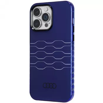 Audi θήκη IML MagSafe για iPhone 14 Pro Max 6,7 Navy Blue σκληρή θήκη