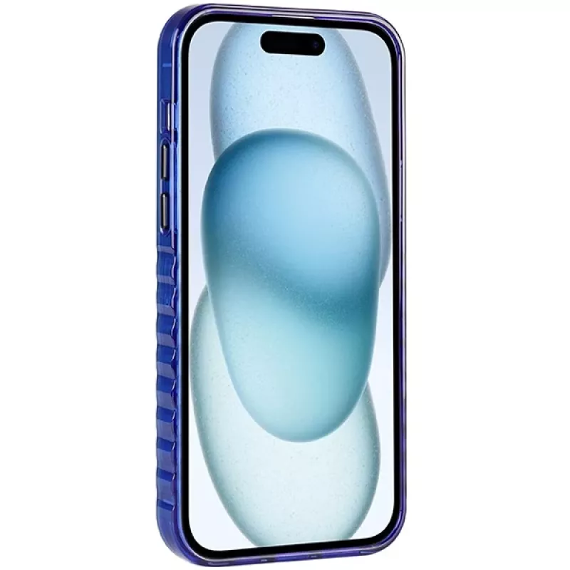 Audi θήκη IML MagSafe για iPhone 15 Plus / 14 Plus 6.7 Navy Blue σκληρή θήκη