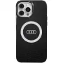 Audi θήκη IML Big Logo MagSafe iPhone 13 Pro Max 6.7 μαύρη σκληρή θήκη