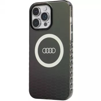 Audi IML Big Logo MagSafe θήκη για iPhone 14 Pro Max 6,7 inch μαύρο σκληρή θήκη