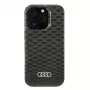 Audi IML Stitching Pattern MagSafe Σκληρή Θήκη για Apple iPhone 16 Pro 6,3 ίντσες Μαύρη