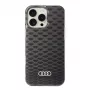Audi IML Stitching Pattern MagSafe Σκληρή Θήκη για Apple iPhone 16 Pro Max 6,9 ίντσες - Μαύρη