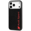 Θήκη Audi R8 ανθρακονημάτων MagSafe για Apple iPhone 17 Pro Max μαύρη