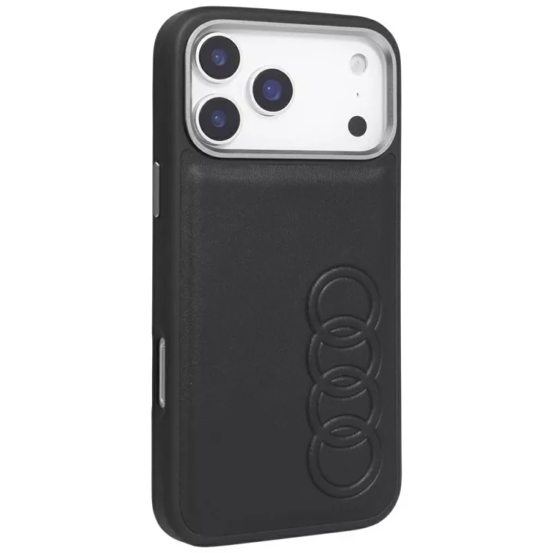 Θήκη Audi TT συνθετικού δέρματος MagSafe για iPhone 17 Pro μαύρη