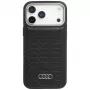 Θήκη Audi GT συνθετικού δέρματος MagSafe για iPhone 17 Pro μαύρη