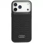 Θήκη Audi GT συνθετικού δέρματος MagSafe για iPhone 17 Pro Max μαύρη