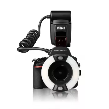 Meike MK-14EXT-C μακρο δακτυλιοειδές φλας για Canon E-TTL/E-TTL II