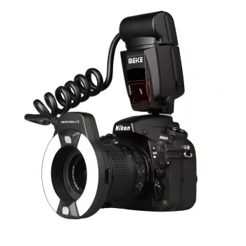 Meike MK-14EXT-C μακρο δακτυλιοειδές φλας για Canon E-TTL/E-TTL II