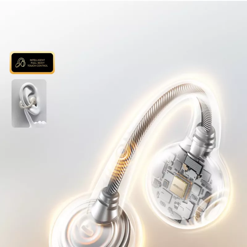 Joyroom Openfree JR-OE3 TWS Open-Ear ασύρματα earbuds - μαύρα