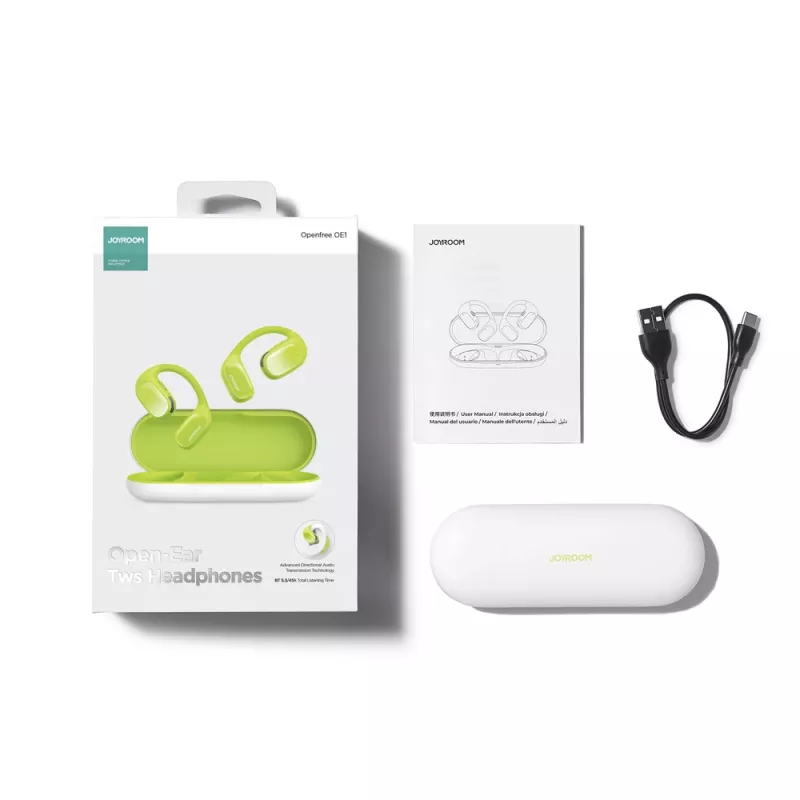 Joyroom Openfree JR-OE1 True Wireless Ακουστικά Open-Ear - Πράσινο