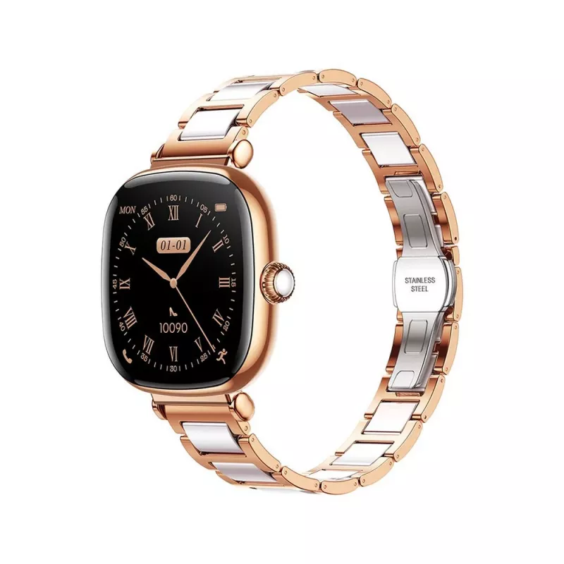 Smartwatch Joyroom Starlight JR-FS1 με λειτουργία κλήσης - Χρυσό